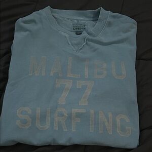 Blue Malibu Surfing Sweatshirt